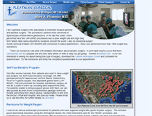 Tablet Screenshot of drpleatman.com